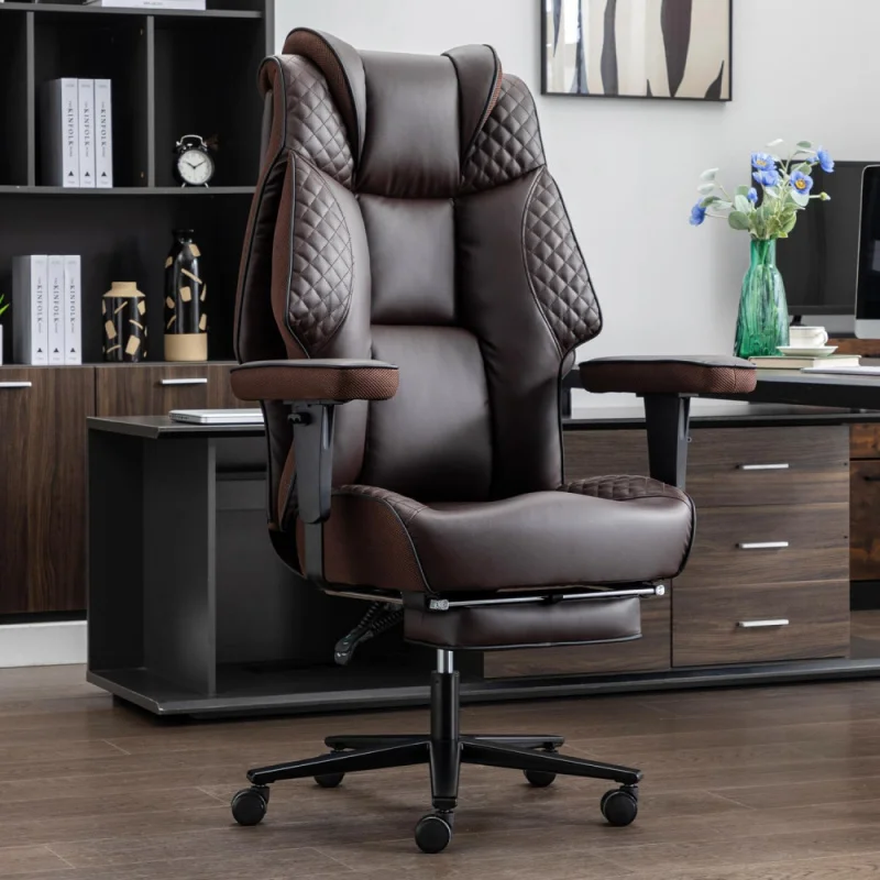 Office Chair 400lbs, Heavy Duty Office Chair with Foot Rest, High Back Leather Adjustable Arm Rest,Ergonomic Lumbar Support
Office Chair 400lbs, Heavy Duty Office Chair with Foot Rest, High Back Leather Adjustable Arm Rest,Ergonomic Lumbar Support
