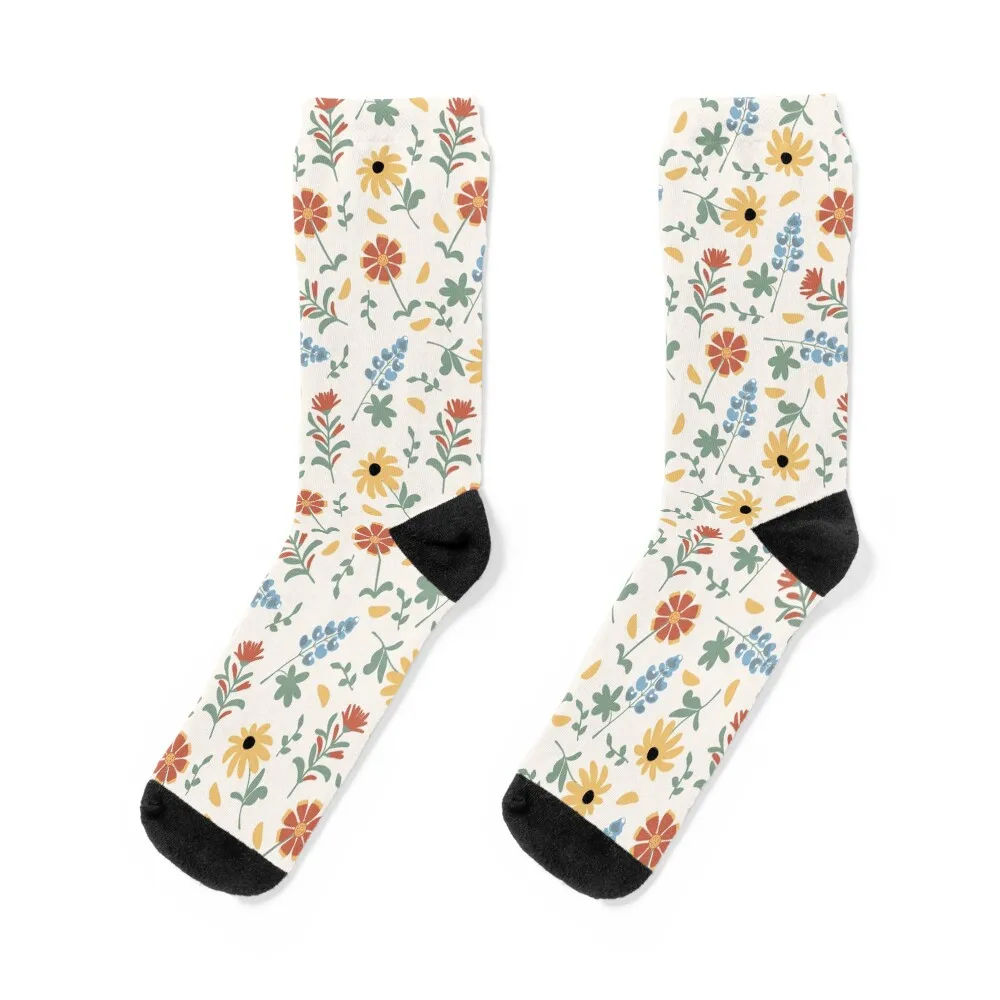 Texas Wildflower Pattern with Bluebonnets Socks floral hockey Stockings with print Socks Women Men's
Texas Wildflower Pattern with Bluebonnets Socks floral hockey Stockings with print Socks Women Men's