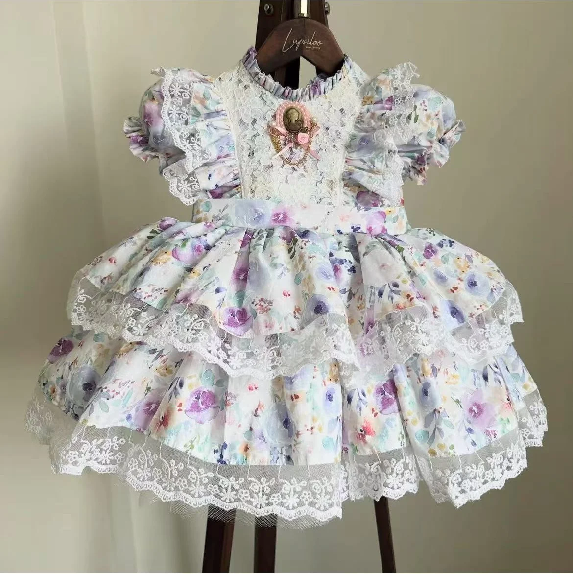 0-12Y Baby Girl Summer Foral Vintage Princess Ball Gown Dress for Party Eid Birthday Usual Photography B253 
0-12Y Baby Girl Summer Foral Vintage Princess Ball Gown Dress for Party Eid Birthday Usual Photography B253
