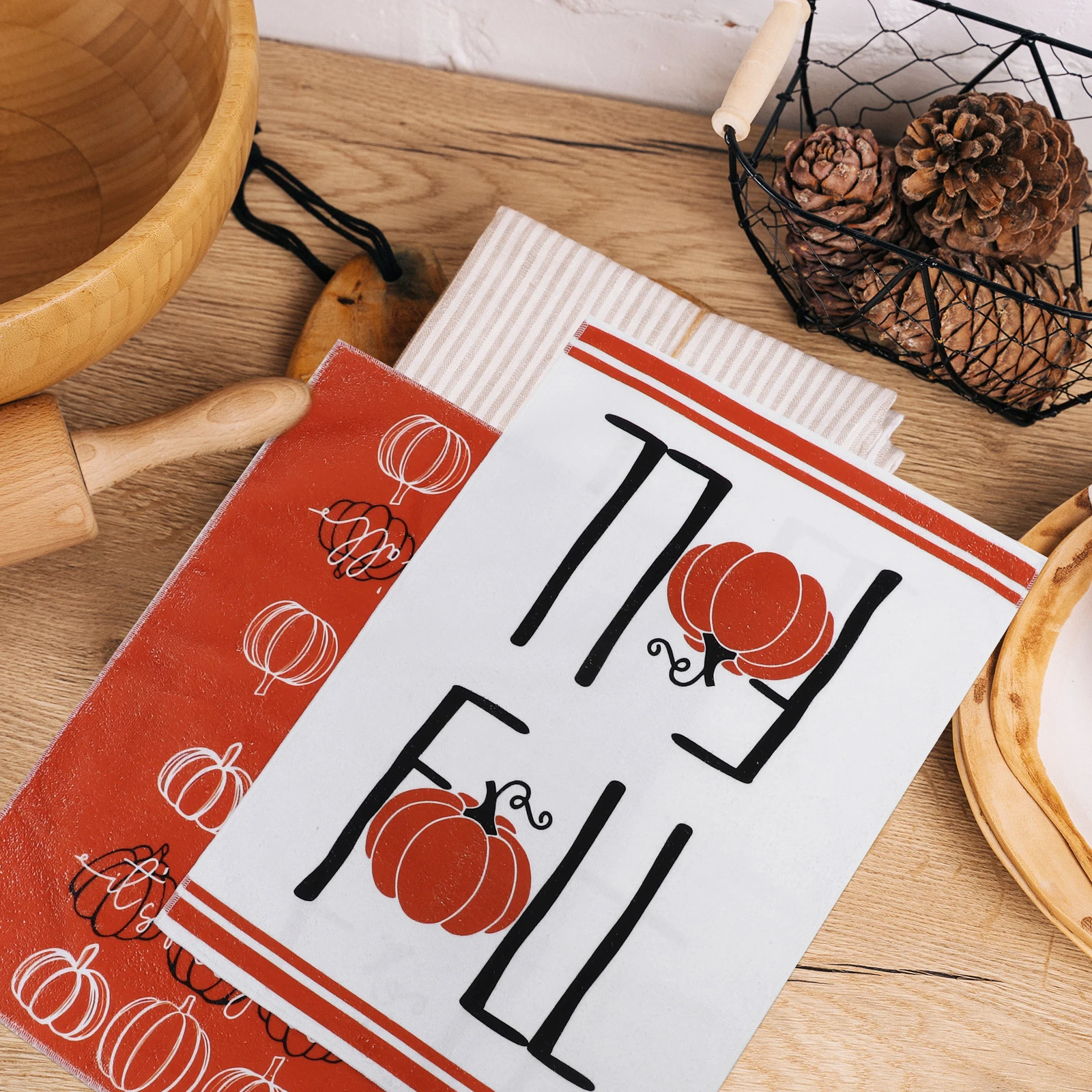 2Pcs Pumpkin Kitchen Decor Dish Towels 40x59cm Microfiber Cleaning Cloth Dish Rag Wiping Duster Super Absorbent Reusable Home
2Pcs Pumpkin Kitchen Decor Dish Towels 40x59cm Microfiber Cleaning Cloth Dish Rag Wiping Duster Super Absorbent Reusable Home