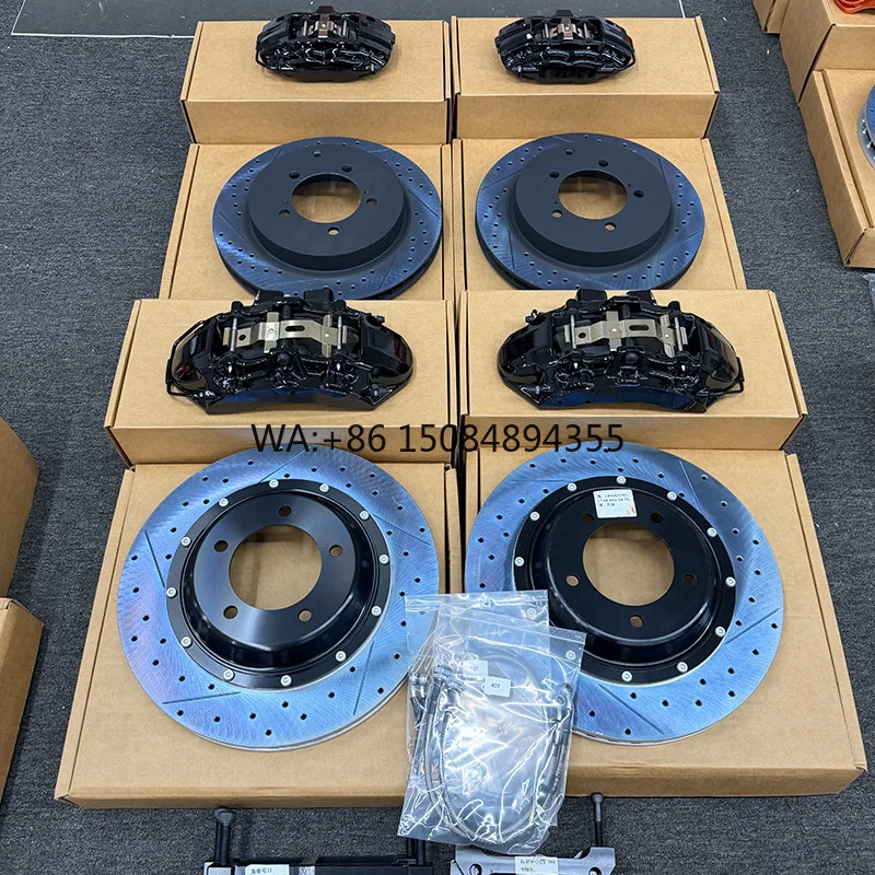 Factory Custom V6 6Pot and F40 4Pot Big Brake Caliper Kit for LC120 LC150 LC200 Upgrade Modification
Factory Custom V6 6Pot and F40 4Pot Big Brake Caliper Kit for LC120 LC150 LC200 Upgrade Modification
