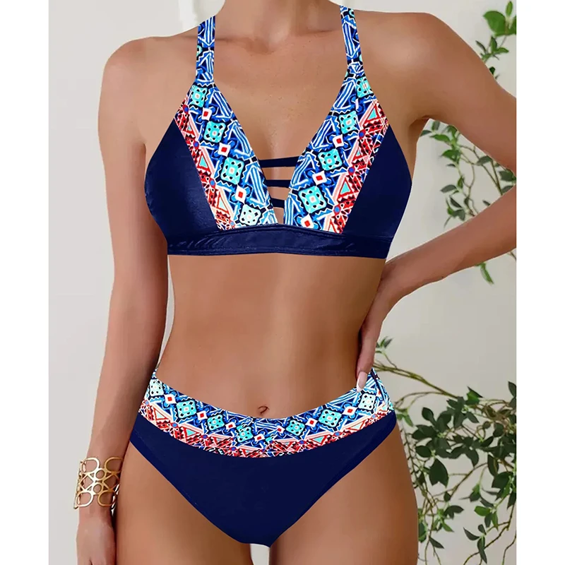 Разделенный купальный костюм, женское бикини с эффектом пуш-ап, винтажное сексуальное бикини с v-образным вырезом, треугольное бикини с высокой талией, комплект из двух частей, пляжная одежда, купальник, новый
Разделенный купальный костюм, женское бикини с эффектом пуш-ап, винтажное сексуальное бикини с v-образным вырезом, треугольное бикини с высокой талией, комплект из двух частей, пляжная одежда, купальник, новый