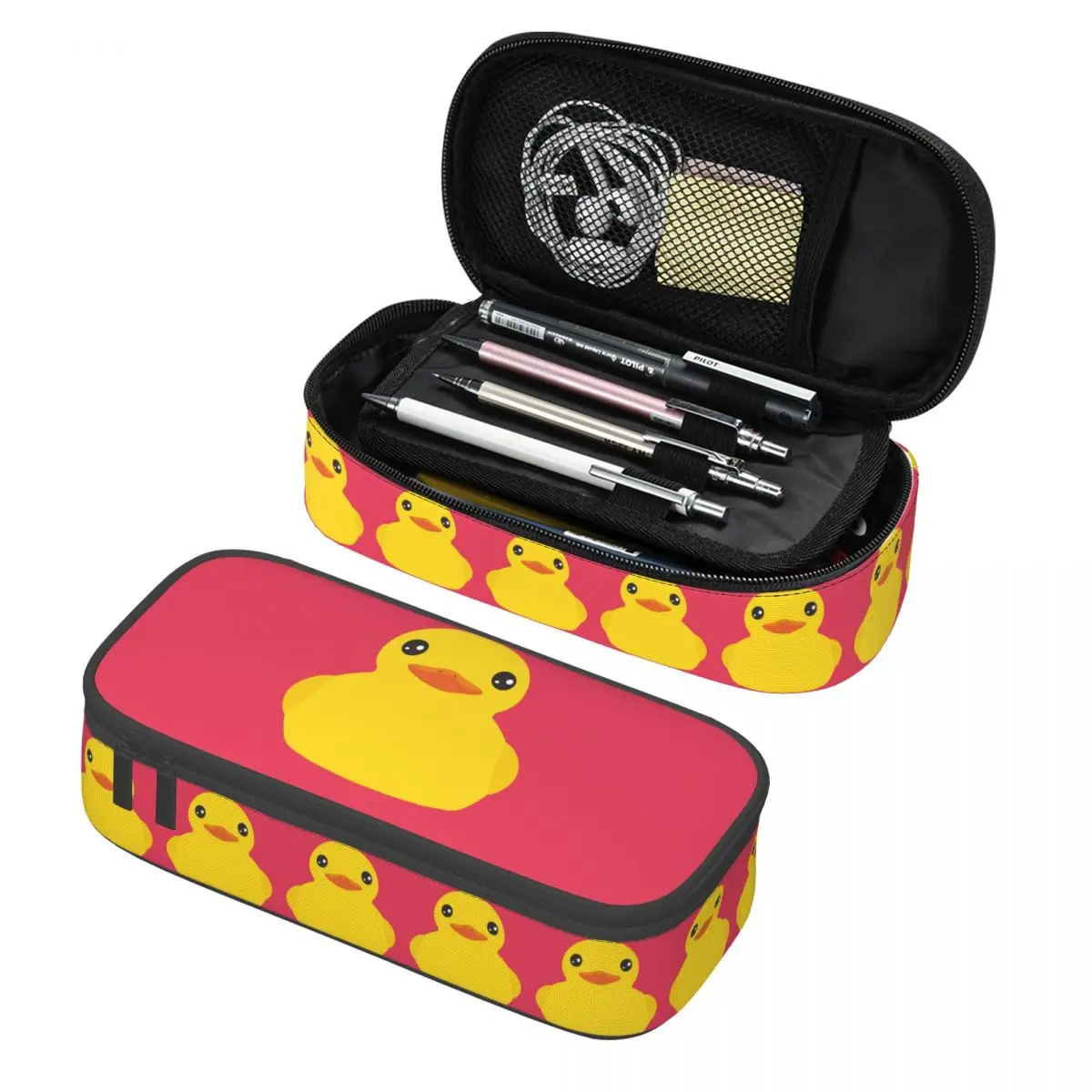 Yellow Classic Rubber Duck Pencil Case Pen Holder Storage Stationery Supplies Large Capacity Pen Box Pencil Bag for Kids
Yellow Classic Rubber Duck Pencil Case Pen Holder Storage Stationery Supplies Large Capacity Pen Box Pencil Bag for Kids