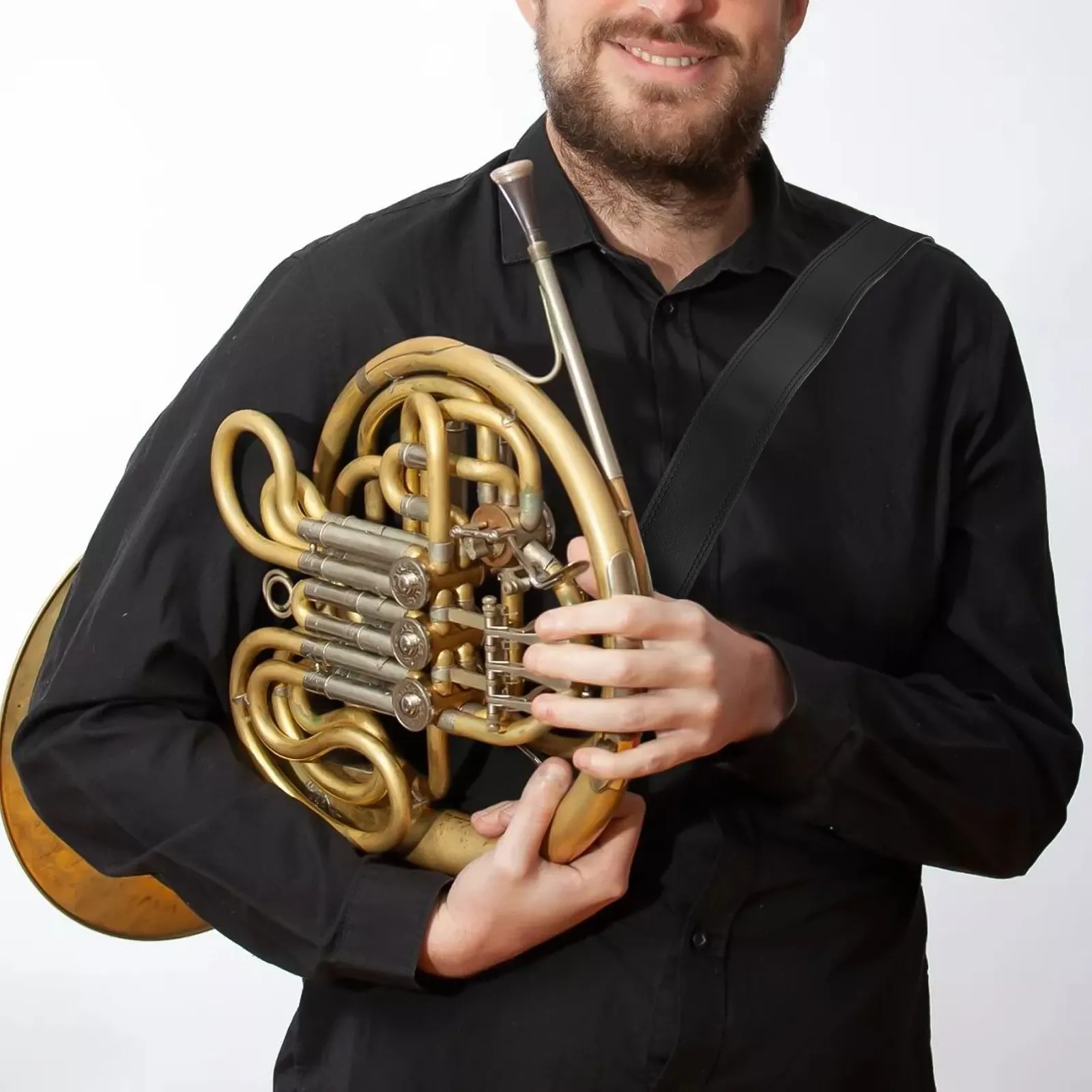 Adjustable Tuba Trombone Strap Harness Shoulder Belt Comfortable Instrument Accessory Reduce Back Shoulder Pressure
Adjustable Tuba Trombone Strap Harness Shoulder Belt Comfortable Instrument Accessory Reduce Back Shoulder Pressure