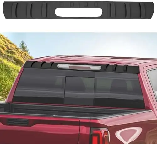Roof Spoiler for 2007-2013 Chevy Silverado/GMC Sierra - Rear Roof Protector & Third Brake Light Compatible
Roof Spoiler for 2007-2013 Chevy Silverado/GMC Sierra - Rear Roof Protector & Third Brake Light Compatible