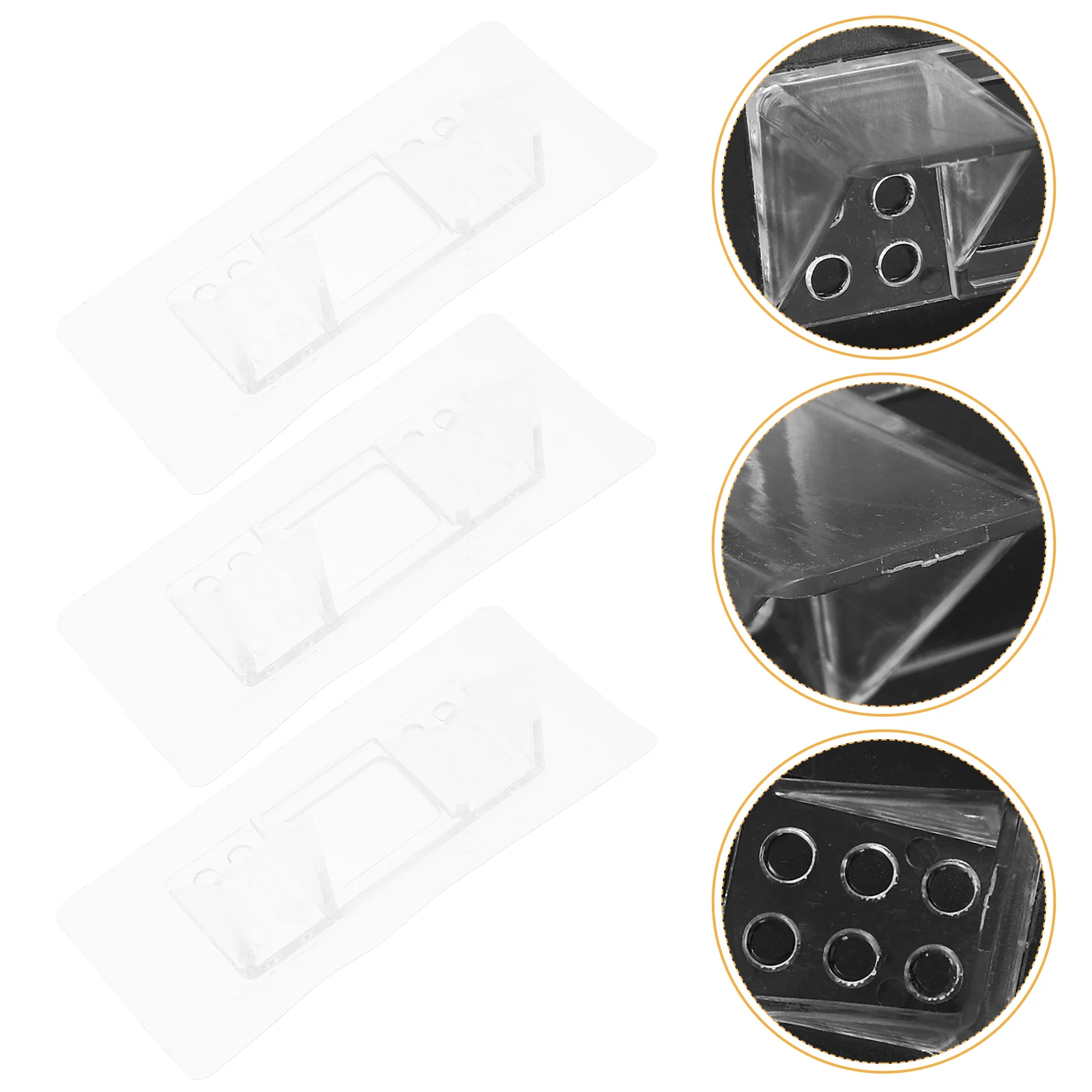 10 Pcs Seamless Wardrobe Partition Clear Peg Shelf Holder Cabinet Brackets Kitchen Pegs Book Safety Adhesive Support
10 Pcs Seamless Wardrobe Partition Clear Peg Shelf Holder Cabinet Brackets Kitchen Pegs Book Safety Adhesive Support