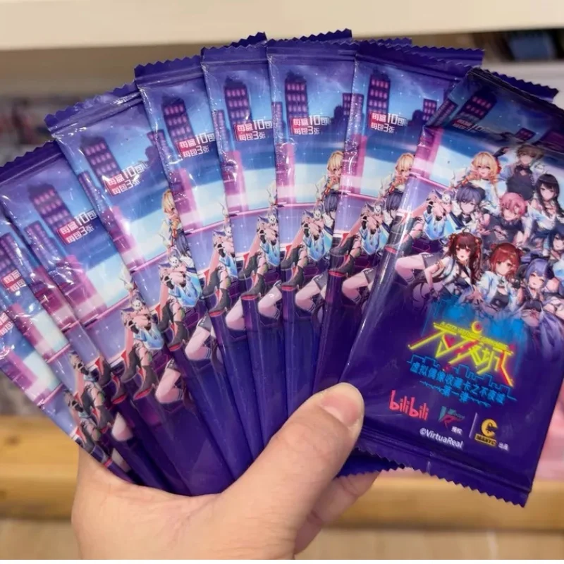 Card Fun Genuine Virtual Idol Cards Series1 Sleepless City Asa Nanami Collectible Cards Anime Peripheral Toy Surprise Gifts
Card Fun Genuine Virtual Idol Cards Series1 Sleepless City Asa Nanami Collectible Cards Anime Peripheral Toy Surprise Gifts