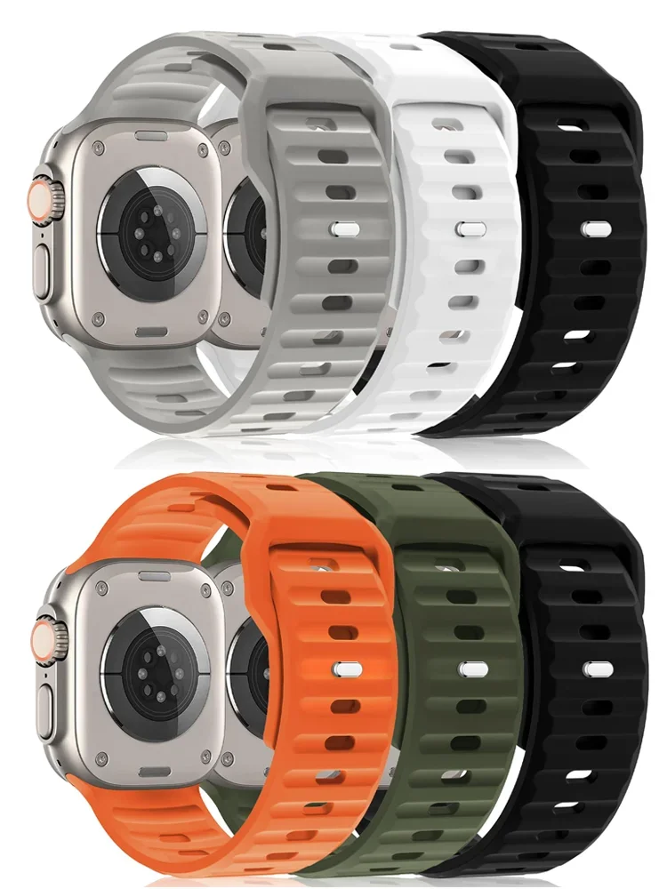 Мягкий силиконовый ремешок для Apple Watch Ultra 2 49 мм, ремешок 44 мм, 45 мм, 40 мм, 41 мм, спортивный браслет, ремешок для часов iWatch Serise 9 8 7 6 5 se 4
Мягкий силиконовый ремешок для Apple Watch Ultra 2 49 мм, ремешок 44 мм, 45 мм, 40 мм, 41 мм, спортивный браслет, ремешок для часов iWatch Serise 9 8 7 6 5 se 4