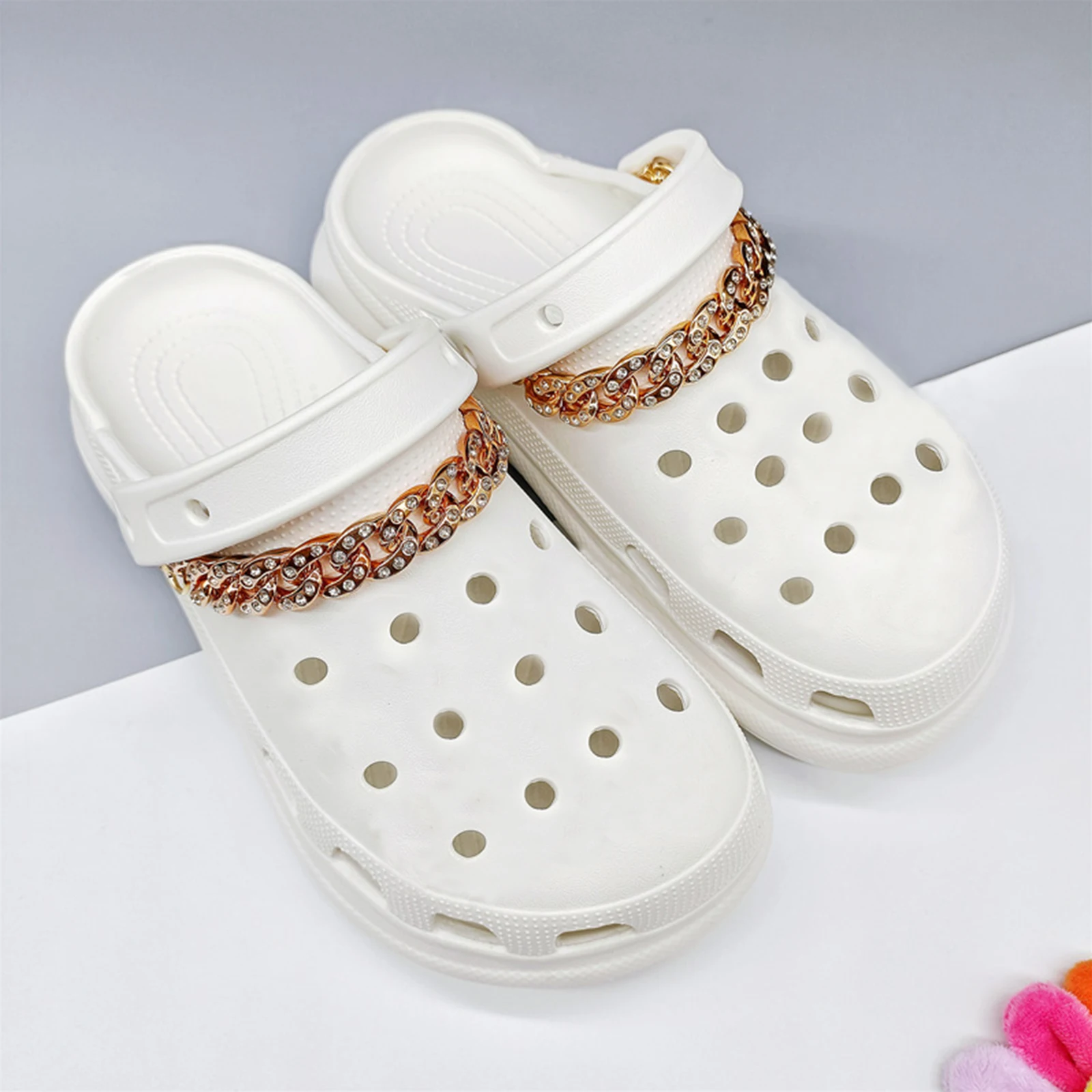 for Boot Hole Shoes Chain Jewelry Personalized Clog Chains Shoelace Charms Decoration Shoe Charm Rhinestone Chain Boot Jewelry
for Boot Hole Shoes Chain Jewelry Personalized Clog Chains Shoelace Charms Decoration Shoe Charm Rhinestone Chain Boot Jewelry