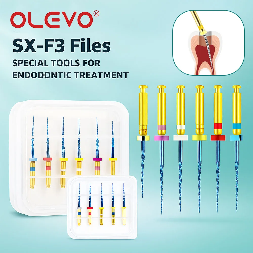 60 Pcs/10 Boxes Dental Files Nitinol Rotary Heat Activated File Blue Universal Engine Endodontic Dentistry Root Canal Tools
60 Pcs/10 Boxes Dental Files Nitinol Rotary Heat Activated File Blue Universal Engine Endodontic Dentistry Root Canal Tools