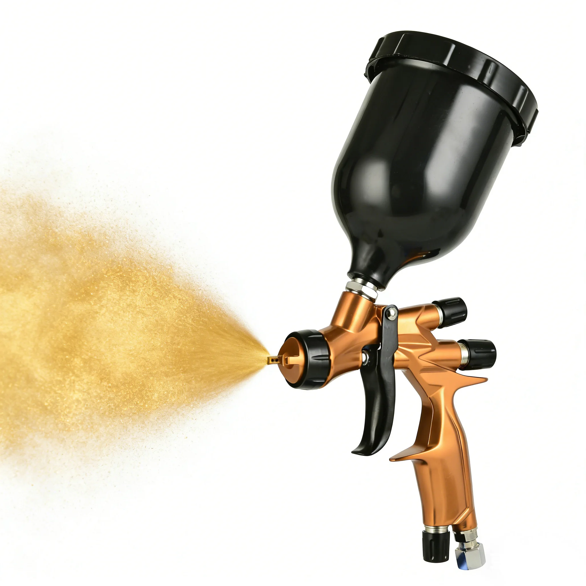 7800 Ultra Aluminium Gravity Feed 1.3mm Split Nozzle Fine Finish Paint Spray Gun for Automotive Painting
7800 Ultra Aluminium Gravity Feed 1.3mm Split Nozzle Fine Finish Paint Spray Gun for Automotive Painting