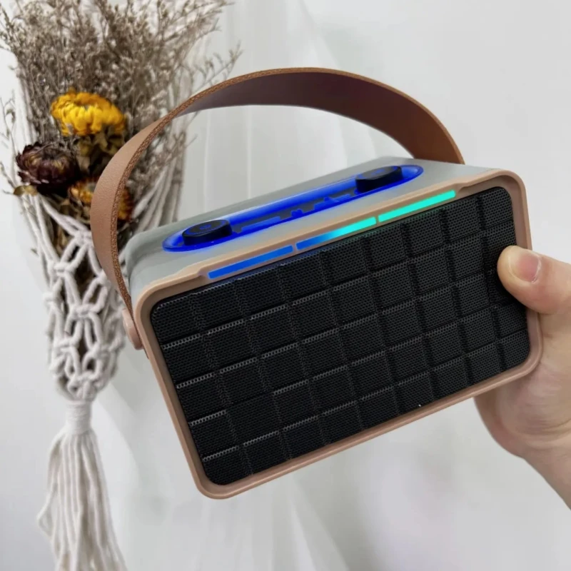 Новые ретро PARTY MINI уличные беспроводные Bluetooth-колонки с атмосферным освещением RGB портативный сабвуфер вставка карты аудиоплеер
Новые ретро PARTY MINI уличные беспроводные Bluetooth-колонки с атмосферным освещением RGB портативный сабвуфер вставка карты аудиоплеер