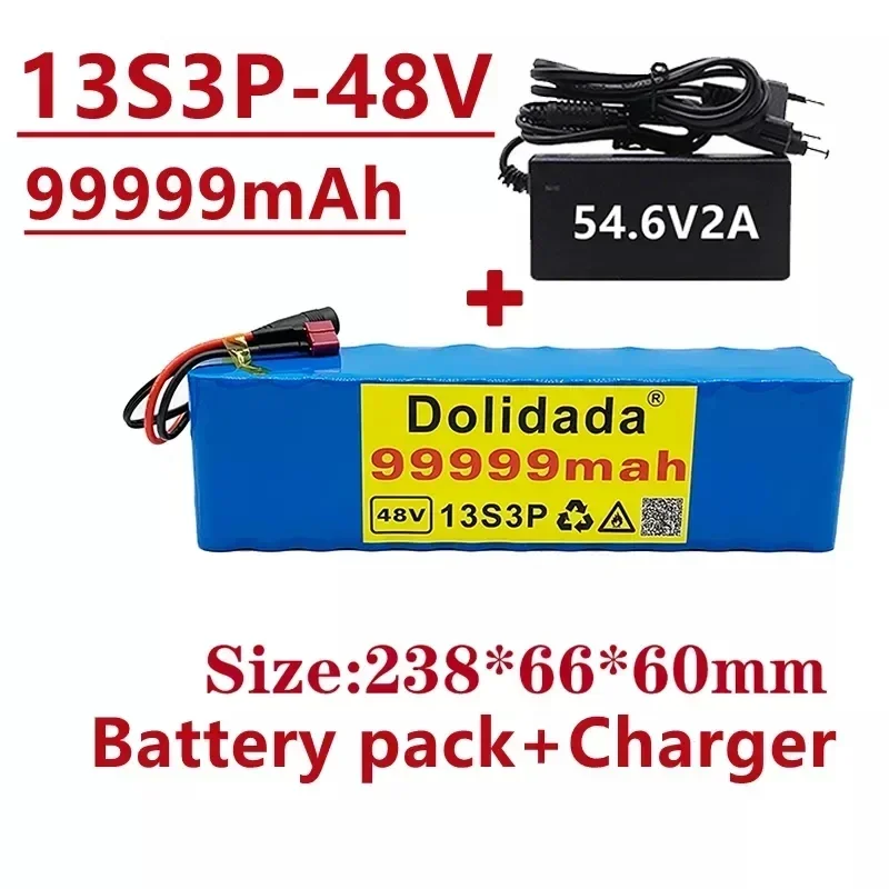Free Shipping NEW 48V 99999mAh 1000w 13S3P 48V 18650 Lithium ion Battery Pack For 54.6v
Free Shipping NEW 48V 99999mAh 1000w 13S3P 48V 18650 Lithium ion Battery Pack For 54.6v
