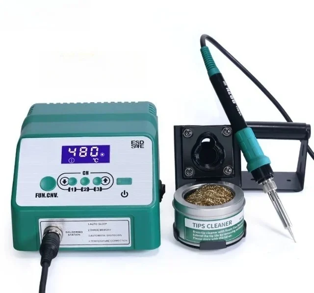 Digital Display Soldering Iron Station LCD 60W High-power Anti-static Electric Chip Desoldering SMD Welding Machine
Digital Display Soldering Iron Station LCD 60W High-power Anti-static Electric Chip Desoldering SMD Welding Machine