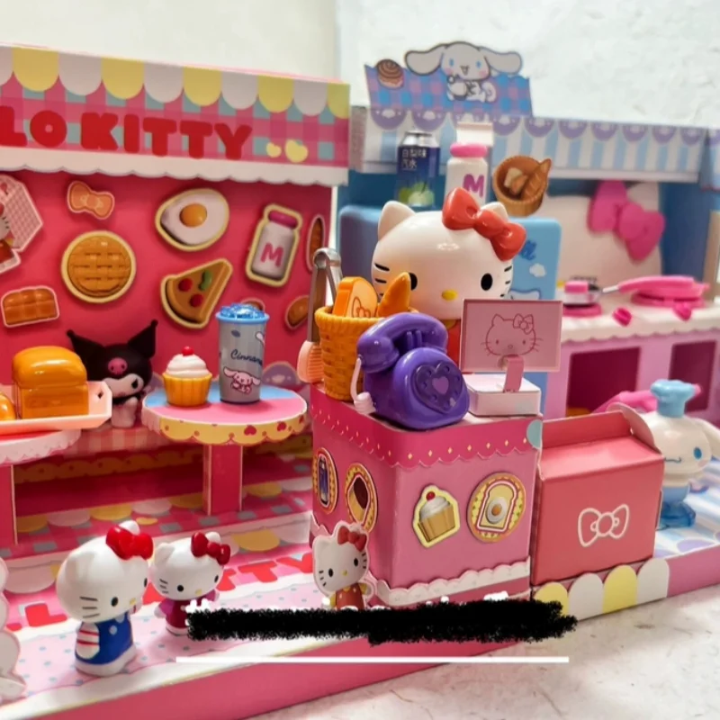 Sanrio Hello Kitty Kuromi Kitchen Series Blind Box Cinnamoroll Cute Mini Simulation Food Toy Collectible Playset Gift For Fans
Sanrio Hello Kitty Kuromi Kitchen Series Blind Box Cinnamoroll Cute Mini Simulation Food Toy Collectible Playset Gift For Fans