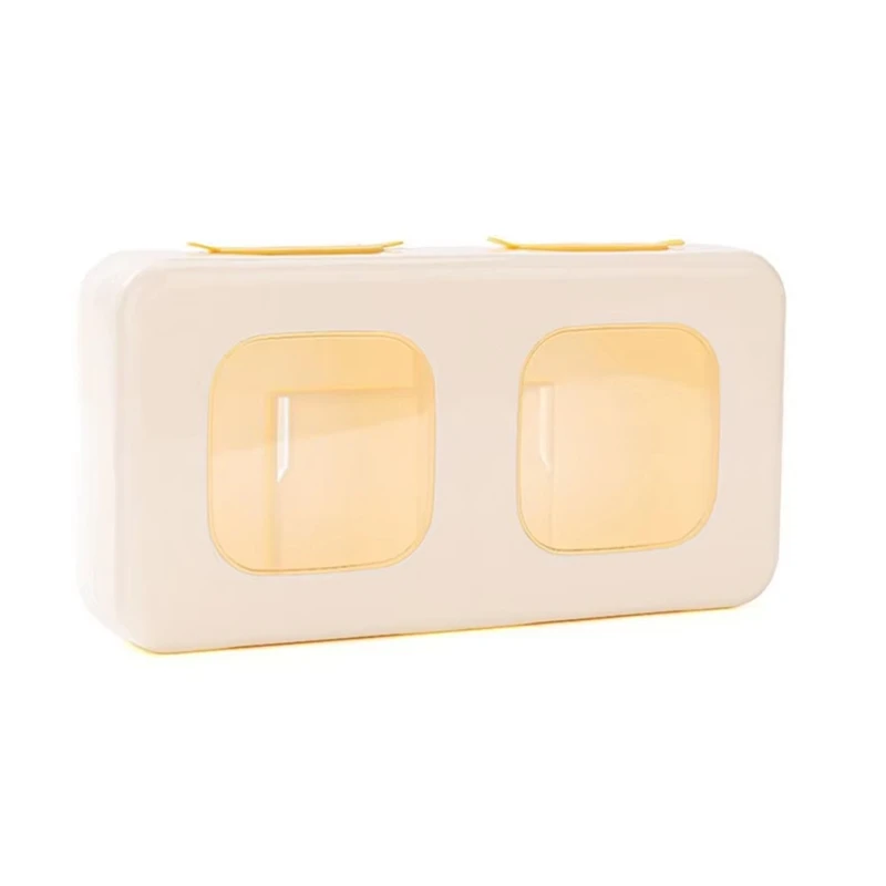 Wall-Mounted Plastic Wrap Storage Box With Soft Rubber Top, Transparent Grid Design For Easy Visibility And Access
Wall-Mounted Plastic Wrap Storage Box With Soft Rubber Top, Transparent Grid Design For Easy Visibility And Access