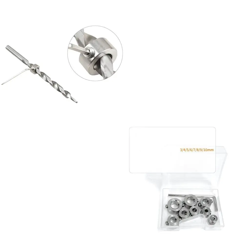 6/8/12Pcs 3-16mm Bit Small Wrench Drill Depth Stop Ring Woodwork
6/8/12Pcs 3-16mm Bit Small Wrench Drill Depth Stop Ring Woodwork