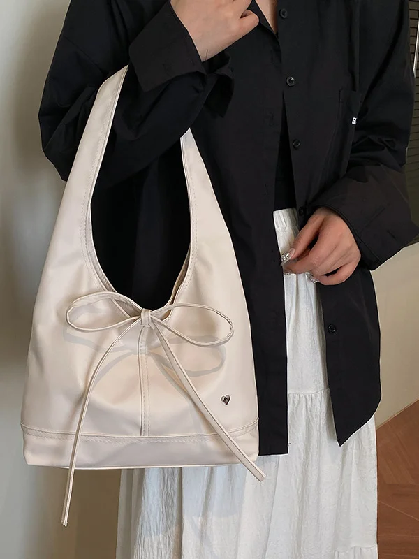 Корейская женская сумка Sle Commuter, повседневная универсальная большая сумка-тоут на одно плечо с узлом
Корейская женская сумка Sle Commuter, повседневная универсальная большая сумка-тоут на одно плечо с узлом