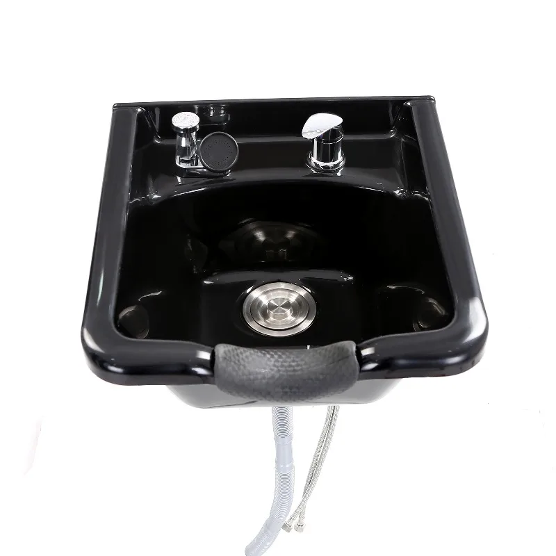 Modern Black Beauty Salon Furniture Head Shower Barber Wash Washing Hair Shampoo Ceramic Basin
Modern Black Beauty Salon Furniture Head Shower Barber Wash Washing Hair Shampoo Ceramic Basin