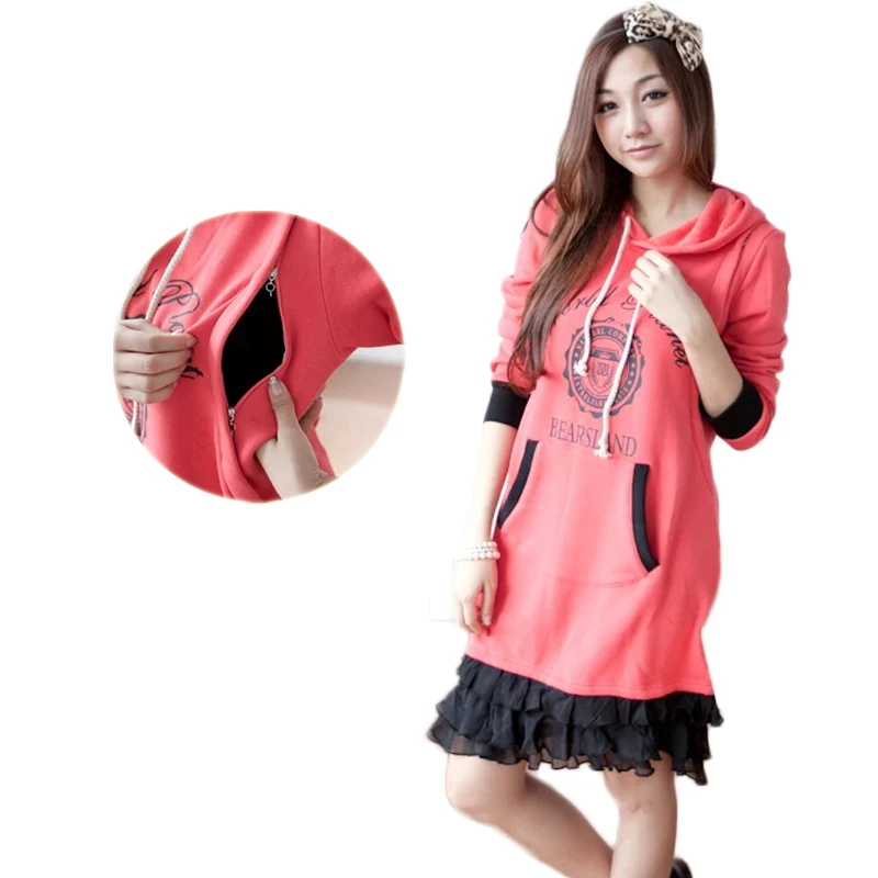Maternity Winter Clothes Long Sleeve Thick And Thermal Fleece Lining Nursing Dress Maternidad Breastfeeding Wear CLEARANCE OFFER
Maternity Winter Clothes Long Sleeve Thick And Thermal Fleece Lining Nursing Dress Maternidad Breastfeeding Wear CLEARANCE OFFER