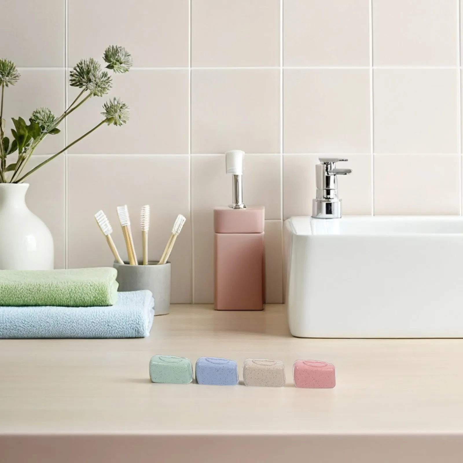 Портативные защитные колпачки для зубных щеток (4 шт.) – дорожный чехол-держатель для насадок, аксессуар для хранения в ванной комнате
Портативные защитные колпачки для зубных щеток (4 шт.) – дорожный чехол-держатель для насадок, аксессуар для хранения в ванной комнате