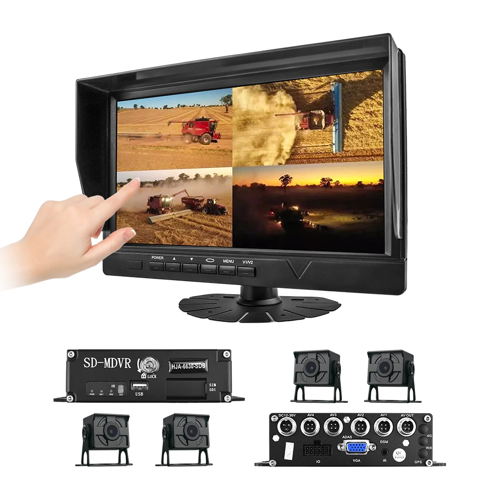 Advanced IP68 Waterproof MDVR Kit Touch Screen Video Recorder Designed Specifically Construction Agricultural Vehicle Operations
Advanced IP68 Waterproof MDVR Kit Touch Screen Video Recorder Designed Specifically Construction Agricultural Vehicle Operations