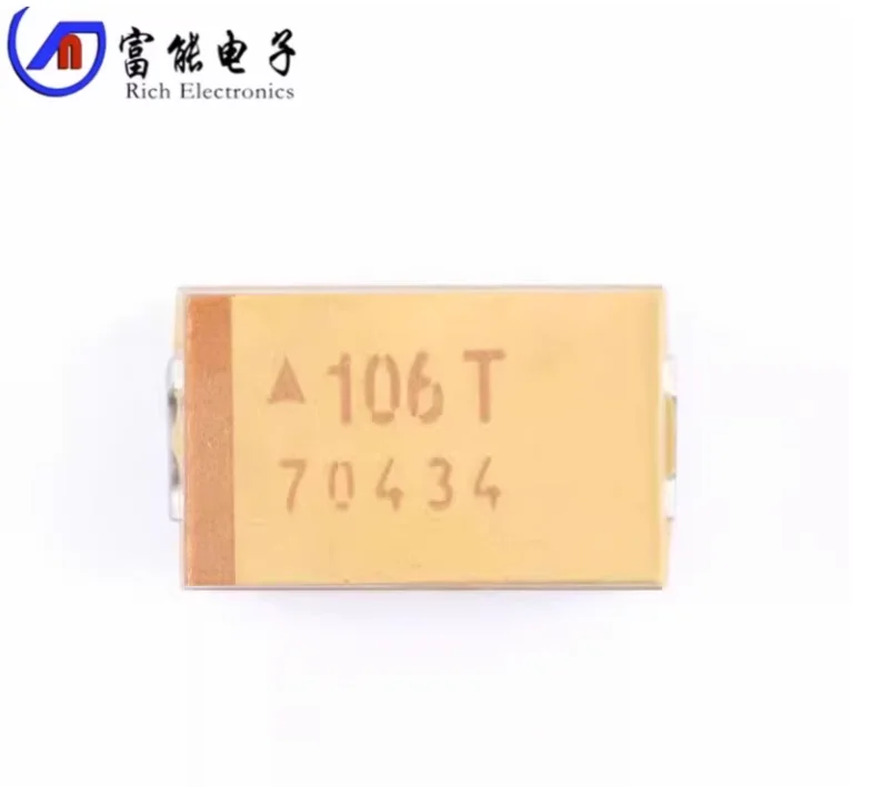 5pcs Surface mount tantalum capacitor 10UF 50V D-type 7343 106T 10%
5pcs Surface mount tantalum capacitor 10UF 50V D-type 7343 106T 10%