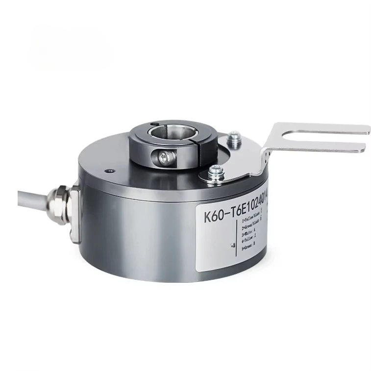 K60 15mm Hollow Shaft Incremental Encoder 5V Line Driver Output 5000PPR with Precise Speed Signals for Electro-mechanical Device
K60 15mm Hollow Shaft Incremental Encoder 5V Line Driver Output 5000PPR with Precise Speed Signals for Electro-mechanical Device