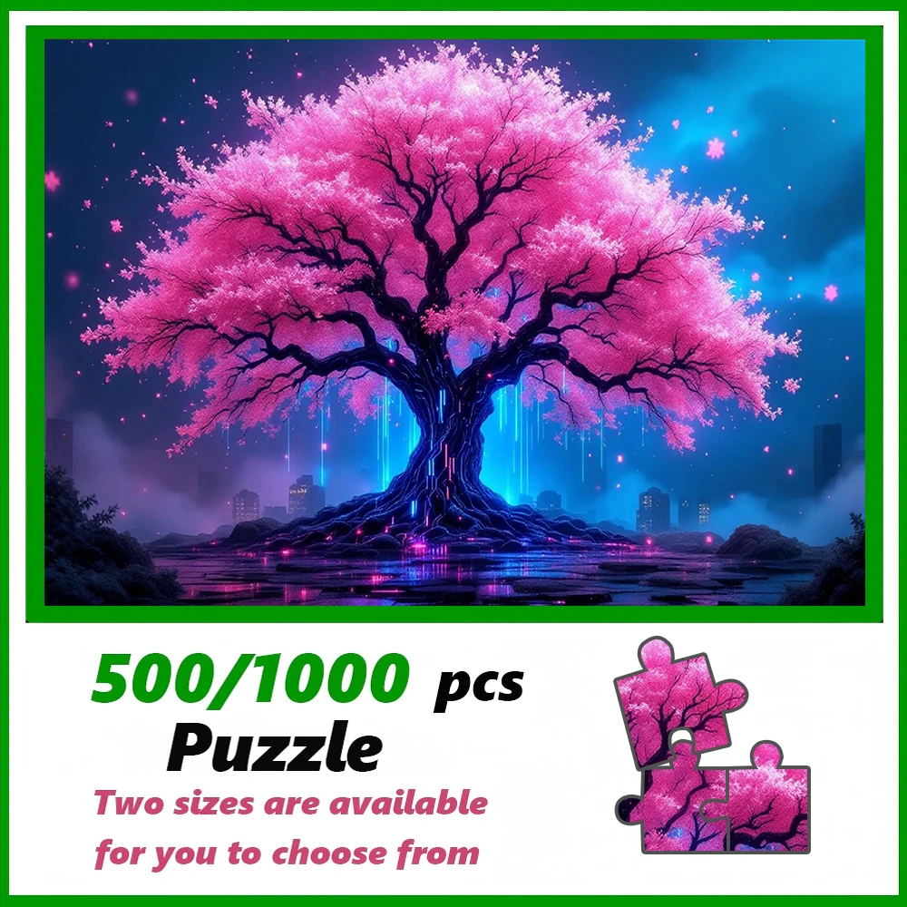 A high-quality 500/1000-piece puzzle, perfect for adults, is a fun family game that helps relieve stress and is great fo
A high-quality 500/1000-piece puzzle, perfect for adults, is a fun family game that helps relieve stress and is great fo