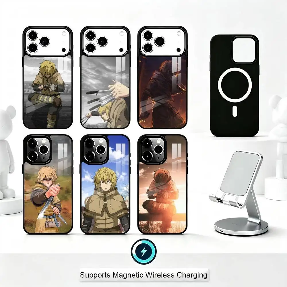 V-Vinland Saga T-Thorfinn Thorsson Phone Case For iPhone17,16,15,14,13,12,11 Plus,Pro Supports Magnetic Wireless Charging
V-Vinland Saga T-Thorfinn Thorsson Phone Case For iPhone17,16,15,14,13,12,11 Plus,Pro Supports Magnetic Wireless Charging