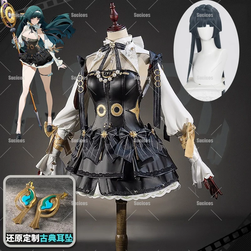 Astra Yao Chandelier Cosplay Costume Wig Game Zenless Zone Zero Cosplay Dress Headwear Earrings Outf For Women Girls Halloween
Astra Yao Chandelier Cosplay Costume Wig Game Zenless Zone Zero Cosplay Dress Headwear Earrings Outf For Women Girls Halloween