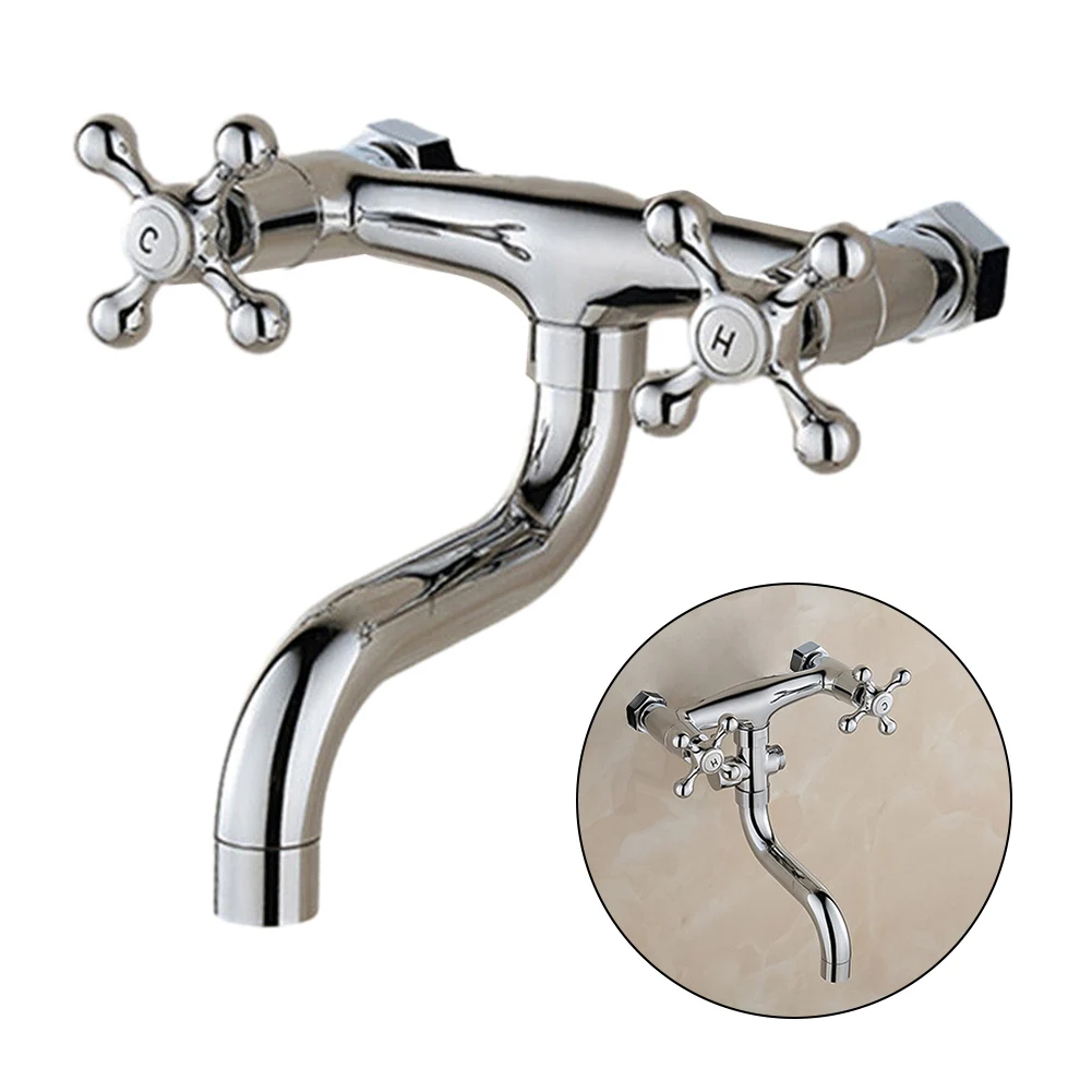 1 шт. кран ностальгические хромированные латунные двухручные настенные краны с поворотным носиком домашние аксессуары для ванной и кухни
1 шт. кран ностальгические хромированные латунные двухручные настенные краны с поворотным носиком домашние аксессуары для ванной и кухни