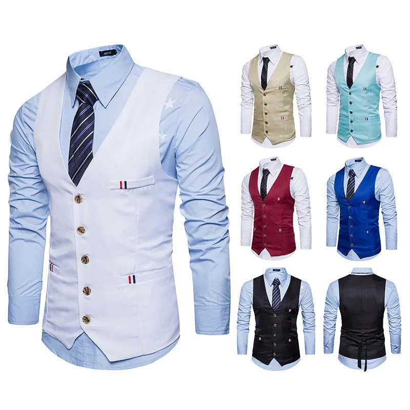 Engli Gentleman White Vest Men's Formal Nightclub Bar Chorus Performance Best Man Outfit plus Size Extra Large Vest
Engli Gentleman White Vest Men's Formal Nightclub Bar Chorus Performance Best Man Outfit plus Size Extra Large Vest