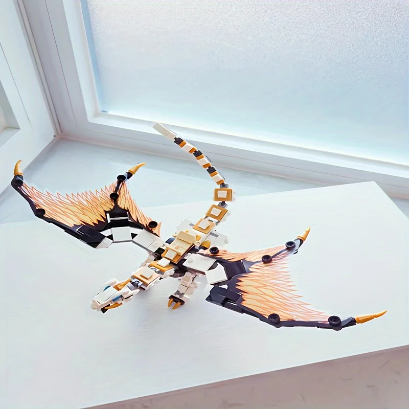 332PCS Master Wu Battle Dragon Building Block set gift and model technology building block children toy gift
332PCS Master Wu Battle Dragon Building Block set gift and model technology building block children toy gift