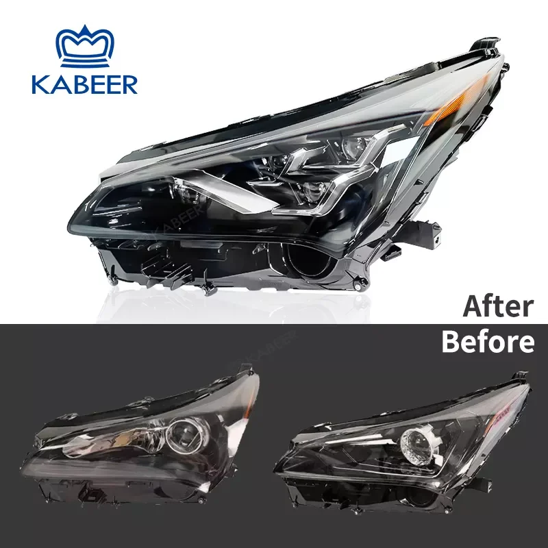 Headlamp assembly for Lexus NX200 2014-2017 Upgrade to Triple-Beam Headlights Modified Full LED Projector Headlights PnP
Headlamp assembly for Lexus NX200 2014-2017 Upgrade to Triple-Beam Headlights Modified Full LED Projector Headlights PnP