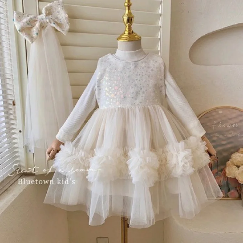 Girls' Stylish Dress Autumn New Children's Fairy Mesh Princess Dress Baby Girl Dress
Girls' Stylish Dress Autumn New Children's Fairy Mesh Princess Dress Baby Girl Dress