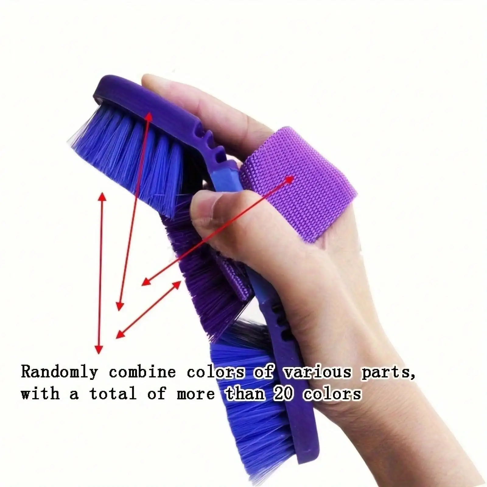 Multifunctional Soft Bristle Horse Brush - Flexible, Multi-Angle Grooming Tool Suitable For Horses And Cattle - Ideal For Bathrooms And Cleaning
Multifunctional Soft Bristle Horse Brush - Flexible, Multi-Angle Grooming Tool Suitable For Horses And Cattle - Ideal For Bathrooms And Cleaning