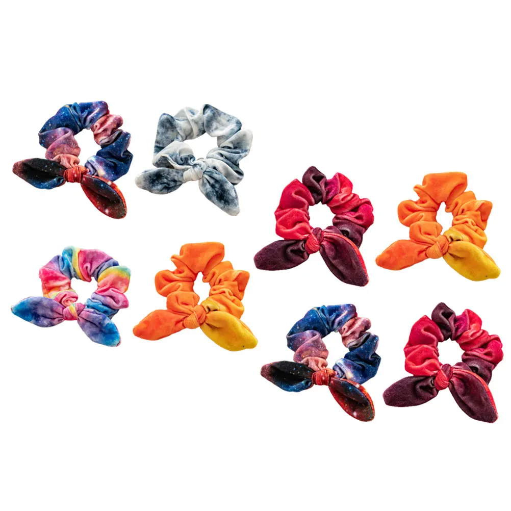 8pcs Bunny Ear Scrunchies Women Girls Hair Accessories Elastic Fabric Decorative Hair Ties Versatile Colorful Ornaments
8pcs Bunny Ear Scrunchies Women Girls Hair Accessories Elastic Fabric Decorative Hair Ties Versatile Colorful Ornaments