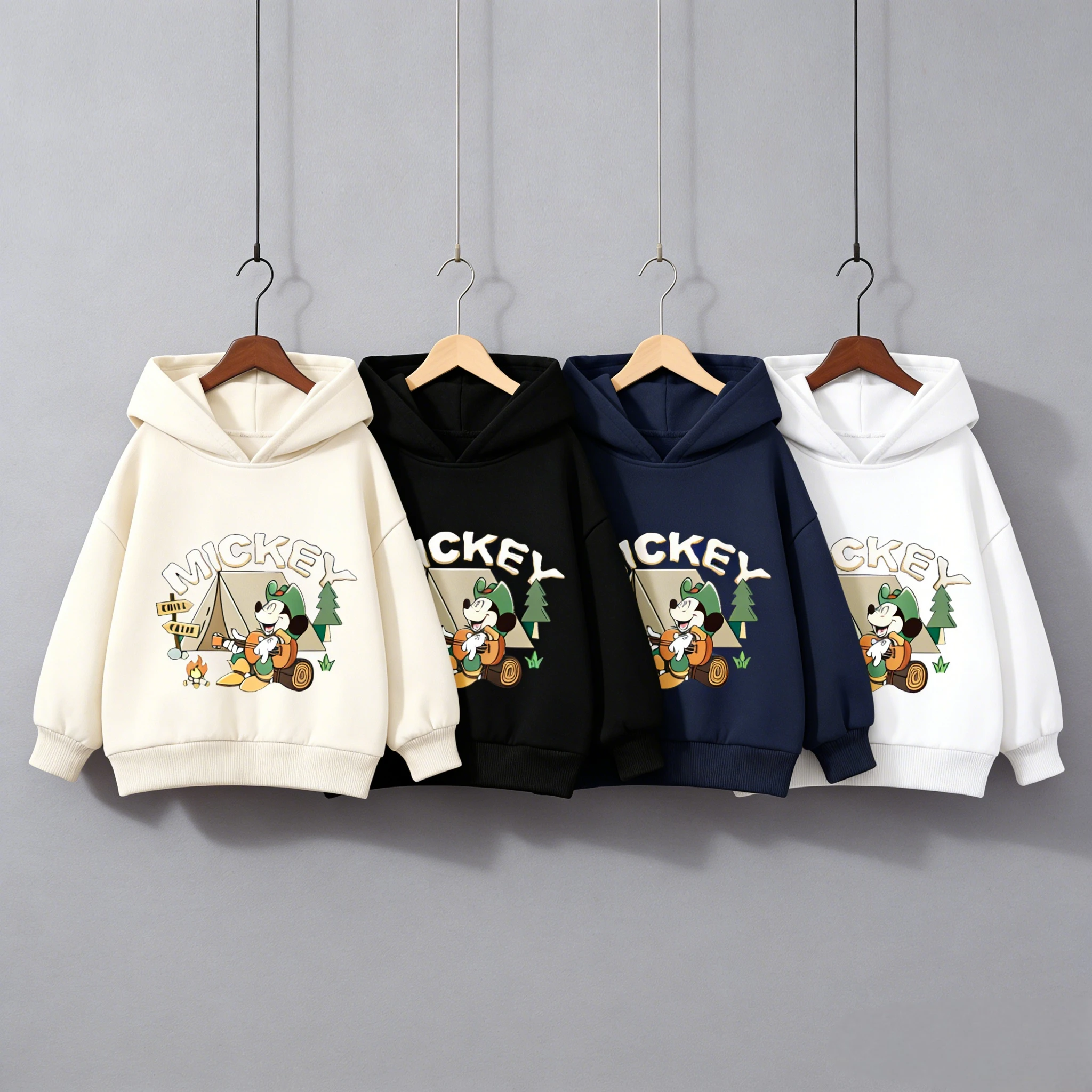 Детские толстовки с рисунком Диснея и Микки Кэмп, детская толстовка с капюшоном, хлопковый пуловер, толстовка из уютного теплого материала, детская зимняя повседневная одежда
Детские толстовки с рисунком Диснея и Микки Кэмп, детская толстовка с капюшоном, хлопковый пуловер, толстовка из уютного теплого материала, детская зимняя повседневная одежда