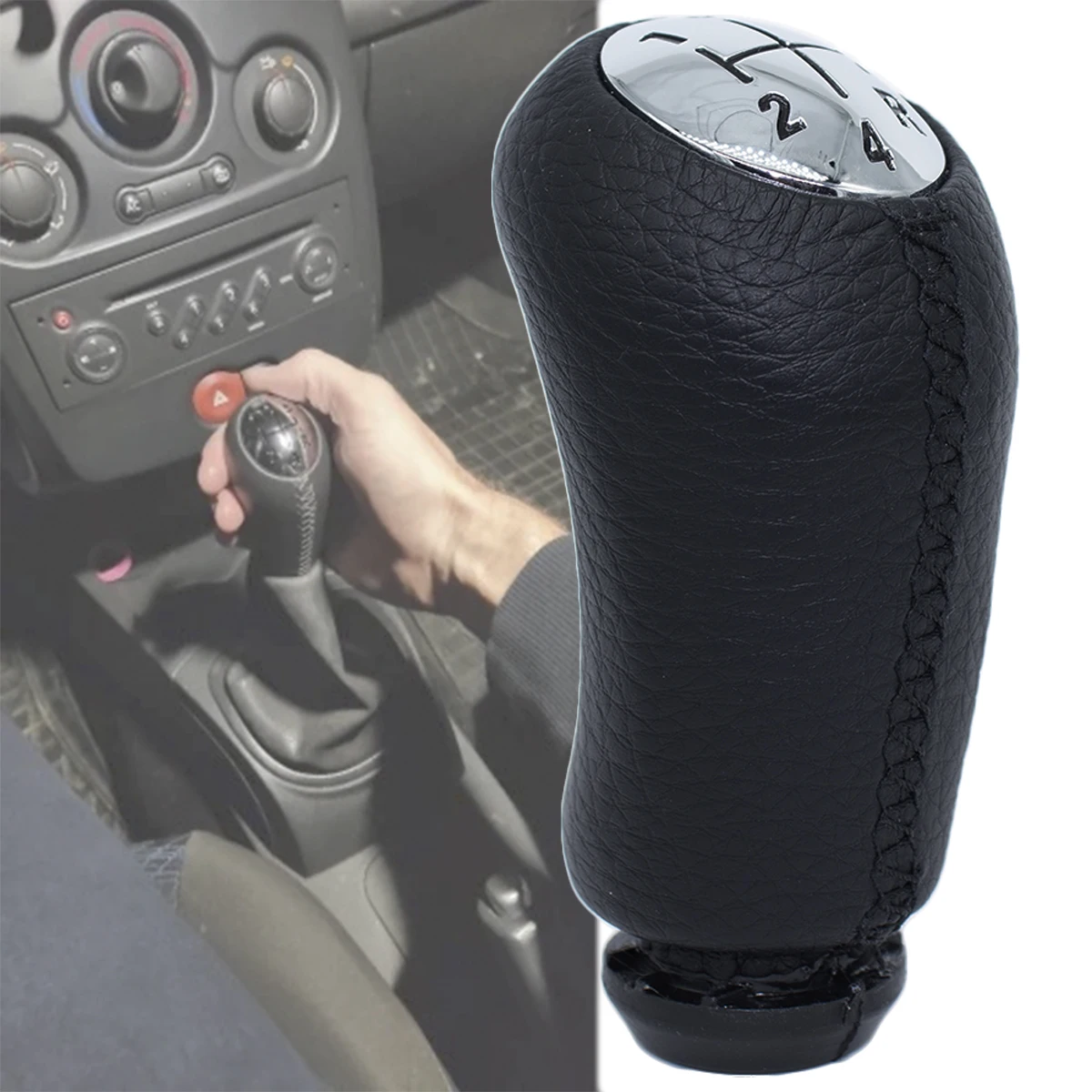 Manual 5 Speed + R Gear Lever Shifter Trim Leather Knob For Renault Megane MK2 Gearstick Pen Handle Headball Replacement Parts
Manual 5 Speed + R Gear Lever Shifter Trim Leather Knob For Renault Megane MK2 Gearstick Pen Handle Headball Replacement Parts