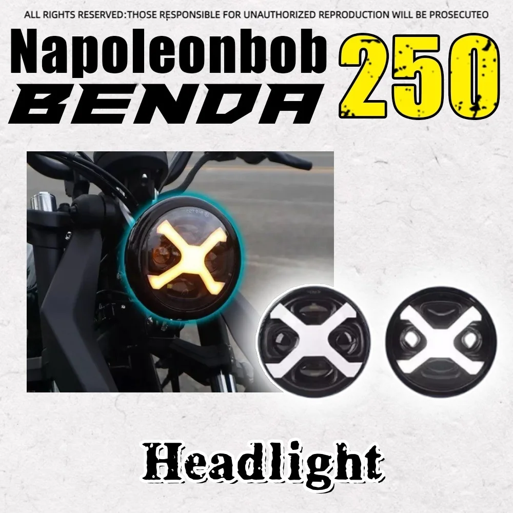 For BENDA Napoleonbob 500 custom headlight BD250-30 custom LED headlight vintage venom headlight
For BENDA Napoleonbob 500 custom headlight BD250-30 custom LED headlight vintage venom headlight