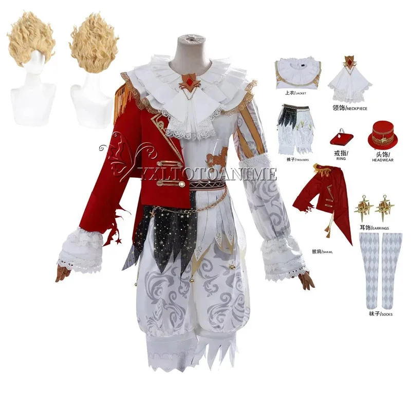 Games Identity V Hullabaloo Cosplay Costume Acrobat Cosplay Brightest Star Outfit Mike Morton For Hallowmas Christmas Role Play
Games Identity V Hullabaloo Cosplay Costume Acrobat Cosplay Brightest Star Outfit Mike Morton For Hallowmas Christmas Role Play