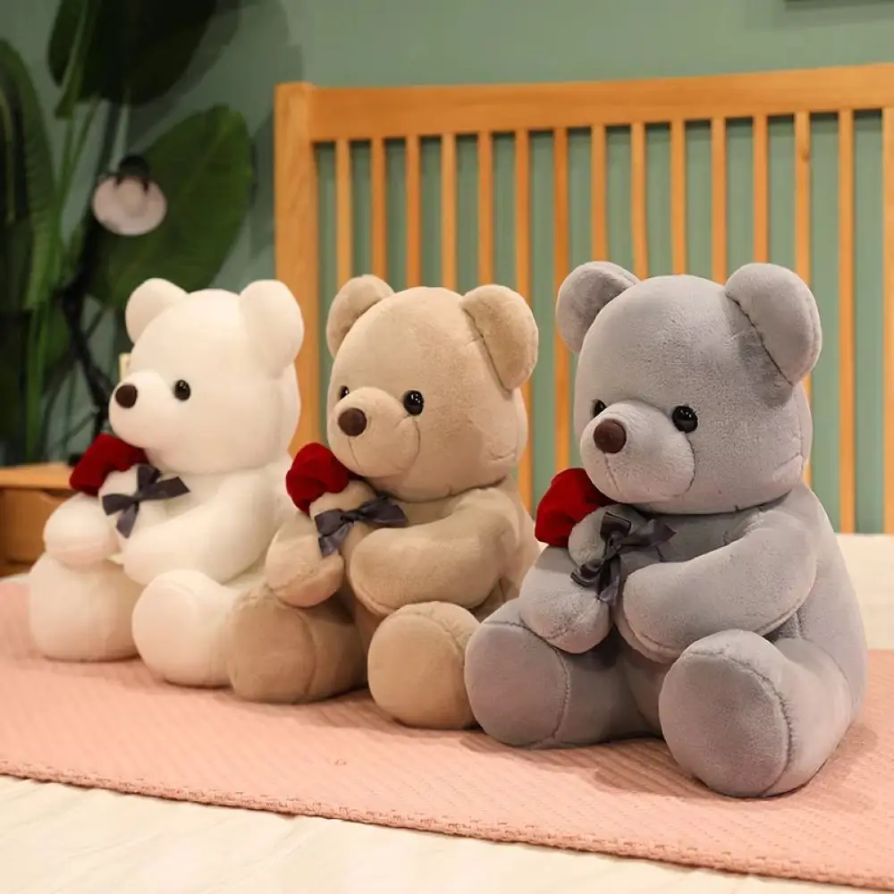 Stuffed Animal Rose Bear Plush Toy Cartoon Kawaii Hug Bear Plush Doll Soft Flower Bear Plush Toy Valentine's Day
Stuffed Animal Rose Bear Plush Toy Cartoon Kawaii Hug Bear Plush Doll Soft Flower Bear Plush Toy Valentine's Day
