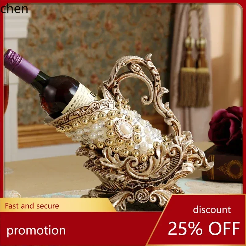 Carved pearl wine rack, home living room wine cabinet, luxurious vintage resin decoration, fashionable accessory
Carved pearl wine rack, home living room wine cabinet, luxurious vintage resin decoration, fashionable accessory