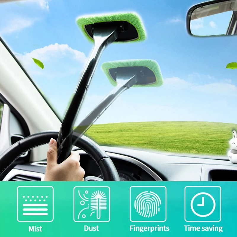 Car Windshield Brush Long Handle Auto Cleaner Tool Reusable Cloth Pads Dust Sweeping Car Window Clean Washing
Car Windshield Brush Long Handle Auto Cleaner Tool Reusable Cloth Pads Dust Sweeping Car Window Clean Washing