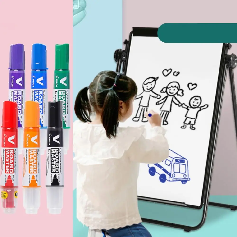2.3mm Pilot Whiteboard Marker Large Capacity Medium Bullet Painting Supplies Erasable Refillable Liquid Ink Teacher Stationery
2.3mm Pilot Whiteboard Marker Large Capacity Medium Bullet Painting Supplies Erasable Refillable Liquid Ink Teacher Stationery