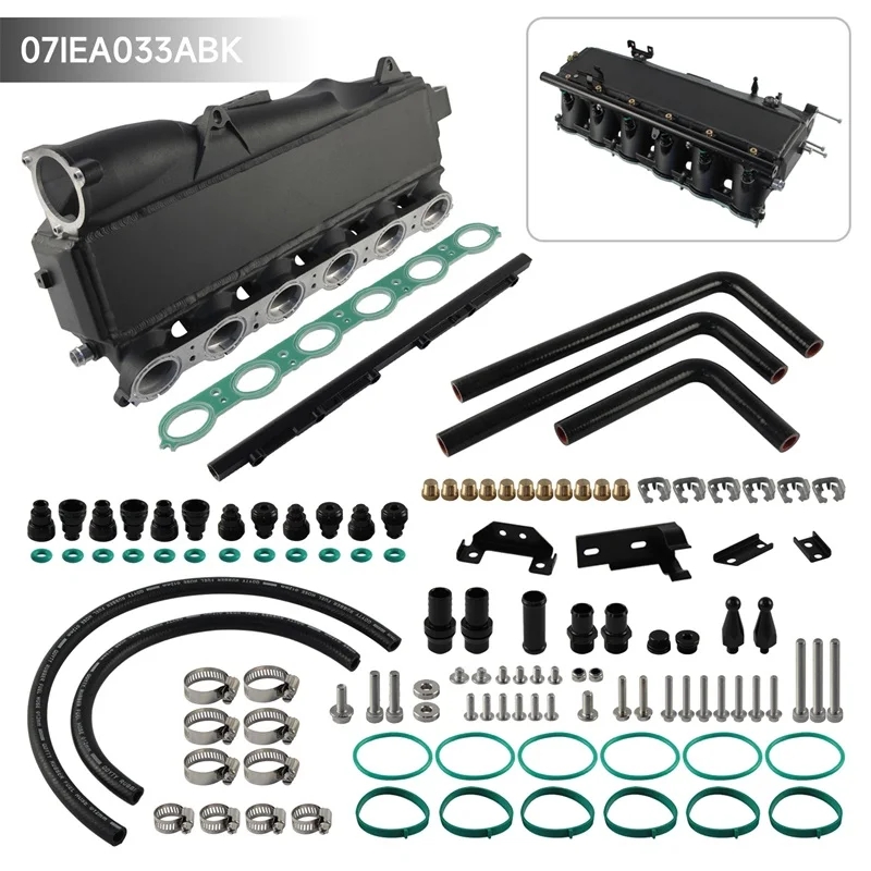 Charge Air Cooler Manifold For Gen 2 BMW B58 G-Series M240i M340i M440i 3.0L Top Bar & Plate Intercooler Black CNC Aluminum
Charge Air Cooler Manifold For Gen 2 BMW B58 G-Series M240i M340i M440i 3.0L Top Bar & Plate Intercooler Black CNC Aluminum