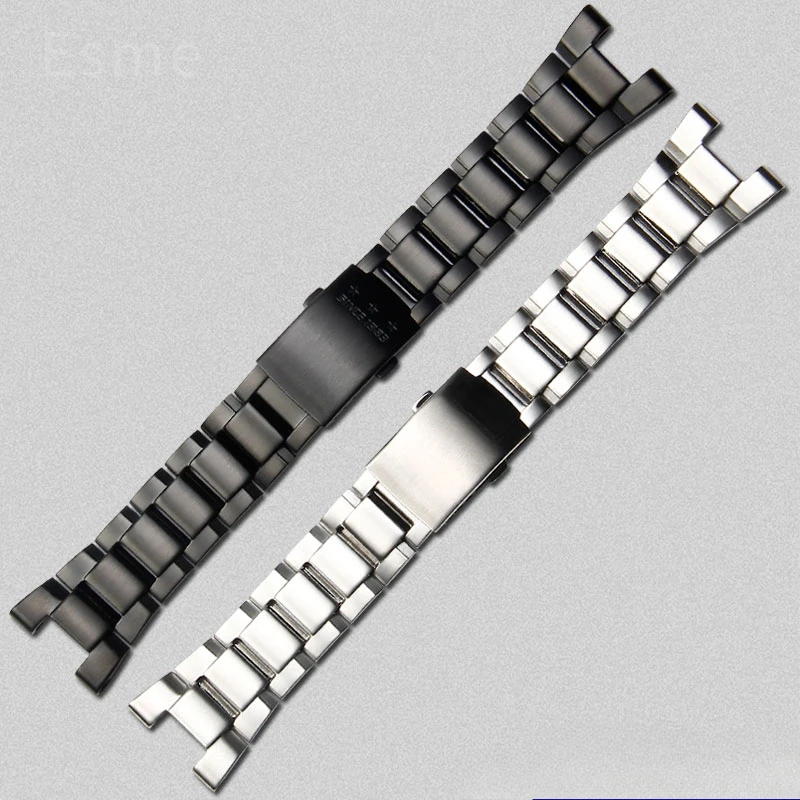 For Casio GST Watchbands S110 W300 400 Series Waterproof Stainless Steel Bracelet in Dual Colors 26x14mm Unisex Watch Strap
For Casio GST Watchbands S110 W300 400 Series Waterproof Stainless Steel Bracelet in Dual Colors 26x14mm Unisex Watch Strap