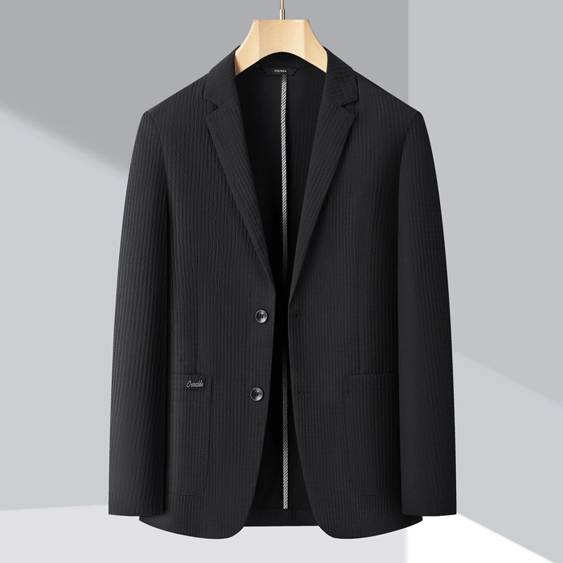 Men's Business Coat Lightweight Blazer Black Gray Khaki White Jackets Notched Collar Single-Breasted Outftits Spring Summer Look
Men's Business Coat Lightweight Blazer Black Gray Khaki White Jackets Notched Collar Single-Breasted Outftits Spring Summer Look