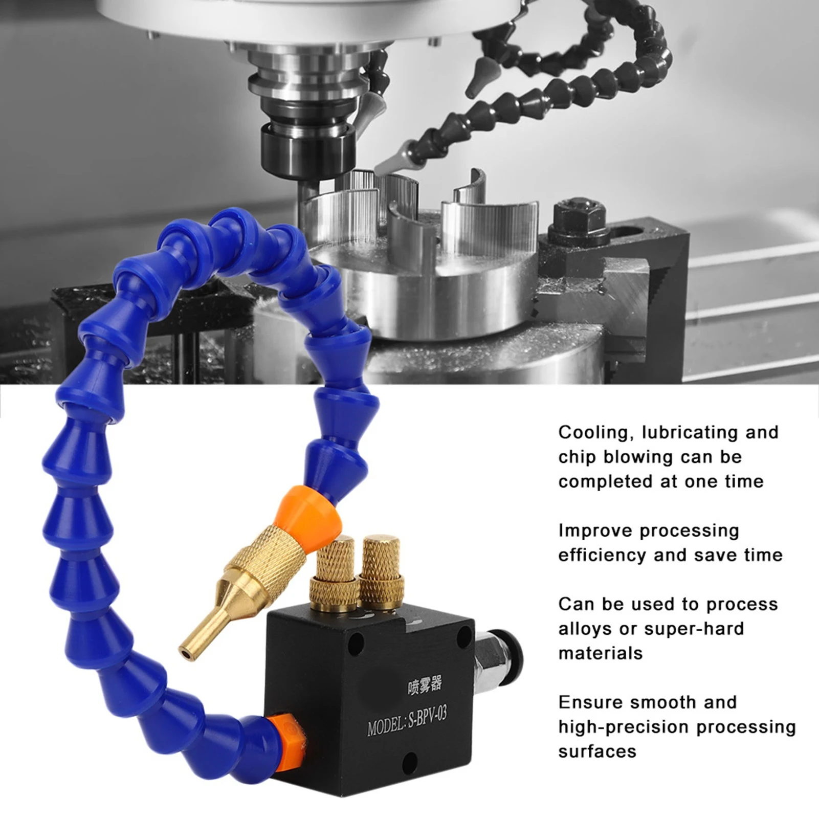 Система распыления смазки охлаждающей жидкости для токарного станка с ЧПУ, комплект фрезерного станка, дрель, гравировальный инструмент, система распыления смазки
Система распыления смазки охлаждающей жидкости для токарного станка с ЧПУ, комплект фрезерного станка, дрель, гравировальный инструмент, система распыления смазки